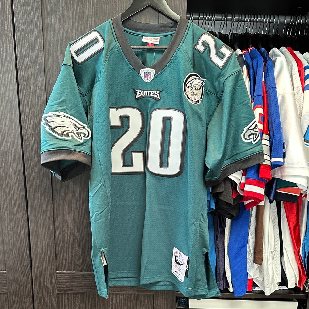 Brian Dawkins Philadelphia Eagles Mitchell & Ness 2007 Authentic Jersey - Green - Picture 1 of 7